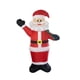 thumbnail image 2 of Juguetes inflables de Santa 180 cm Decoración Juguete luminoso Arcos de bienvenida Regalo Decoración de Navidad inflable para Garden Party Soledad  Papá Noel inflable, 2 of 7