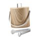 thumbnail image 3 of Cubo de hielo de acero inoxidable con tapa y pinzas para accesorios de barra de buffet en casa 14 L de grano de madera, 3 of 9