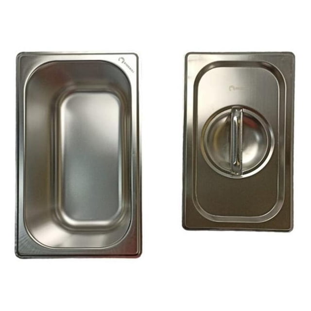Inserto Acero Inoxidable Con Tapa 1/4 Cocina Shorbull Shorbull Soporte estructural