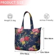 thumbnail image 4 of Pioneer Flower Floral Print Pattern Travel Tote Bags for Women Carry On,Large Weekender Bags for Women Travel,Multi Functional Duffle Bag for Work,Shopping,Sports, 4 of 5