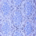 thumbnail image 1 of Ahgly Company Machine Washable Indoor Square Abstract Blue Contemporary Area Rugs, 6' Square, 1 of 4