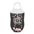 thumbnail image 2 of FOR U DESIGNS Hibiscus Turtle Flowers Halter Swimsuit for Girls 3-4 Years Old Lightweight Off Shoulder Bathing Suit Novelty One Piece Swimwear, 2 of 6