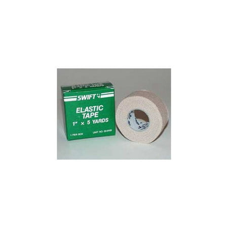 Swift First Aid 1'' X 5 Yard Elastic First Aid Adhesive Tape (1 Per Box)