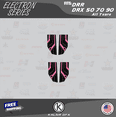 thumbnail image 4 of Kalair GFX Graphics Kit for Honda ATV DRR DRX50 DRX70 DRX90 (All Years) Electron Series, 4 of 6