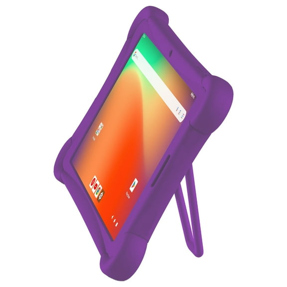 Visual Land Prestige Elite 10QH 10.1" HD IPS Android 13 Quad-Core Tablet, 32GB Storage, 2GB RAM, with Protective Case – Purple