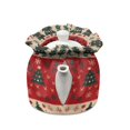 thumbnail image 5 of ZUXONGSY Christmas Deer Tree Breakfast Teapot Cover Personalized Insulated Kettle Cover with Elastic Band Drawstring Xmas Decorative Dust Proof Teapot Cover Easy to Clean Xmas Decor, 5 of 6