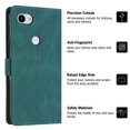 thumbnail image 2 of Leather Magnetic Clasp Case with Flip Wallet Stand Function Cover compatible Google Pixel 3A Xl Cheap and fine, 2 of 5