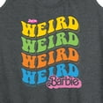 thumbnail image 3 of Barbie The Movie - Weird Stack - Women's Racerback Tank Top, 3 of 5