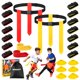 thumbnail image 1 of Set de cinturones ajustables para 14 jugadores con bandera de fútbol NOONCRAZY, 1 of 7