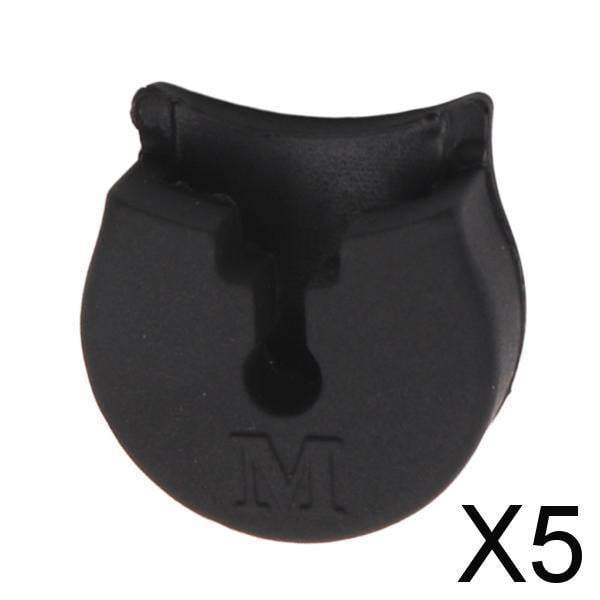 Cojines de goma Baoblaze para Reposapulgares 5 piezas clarinetes