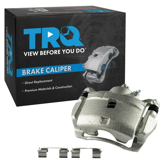 TRQ Front Left Right Brake Caliper w/Bracket Driver Passenger Side Compatible with 2014-2015 Acura ILX 2003-2017 Honda Accord 2013-2021 Civic