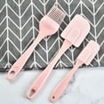 thumbnail image 4 of SPRING PARK 3Pcs/Set Heat Resistant Silicone Spatula Set - Non-Stick Rubber Spatula Kitchen Utensils for Cooking, Baking, and Mixing, 4 of 6