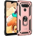 thumbnail image 3 of CoverON LG K51 / Reflect Case with Magnetic Car Mount Compatible Ring Holder Kickstand Phone Cover - Resistor Series, 3 of 7