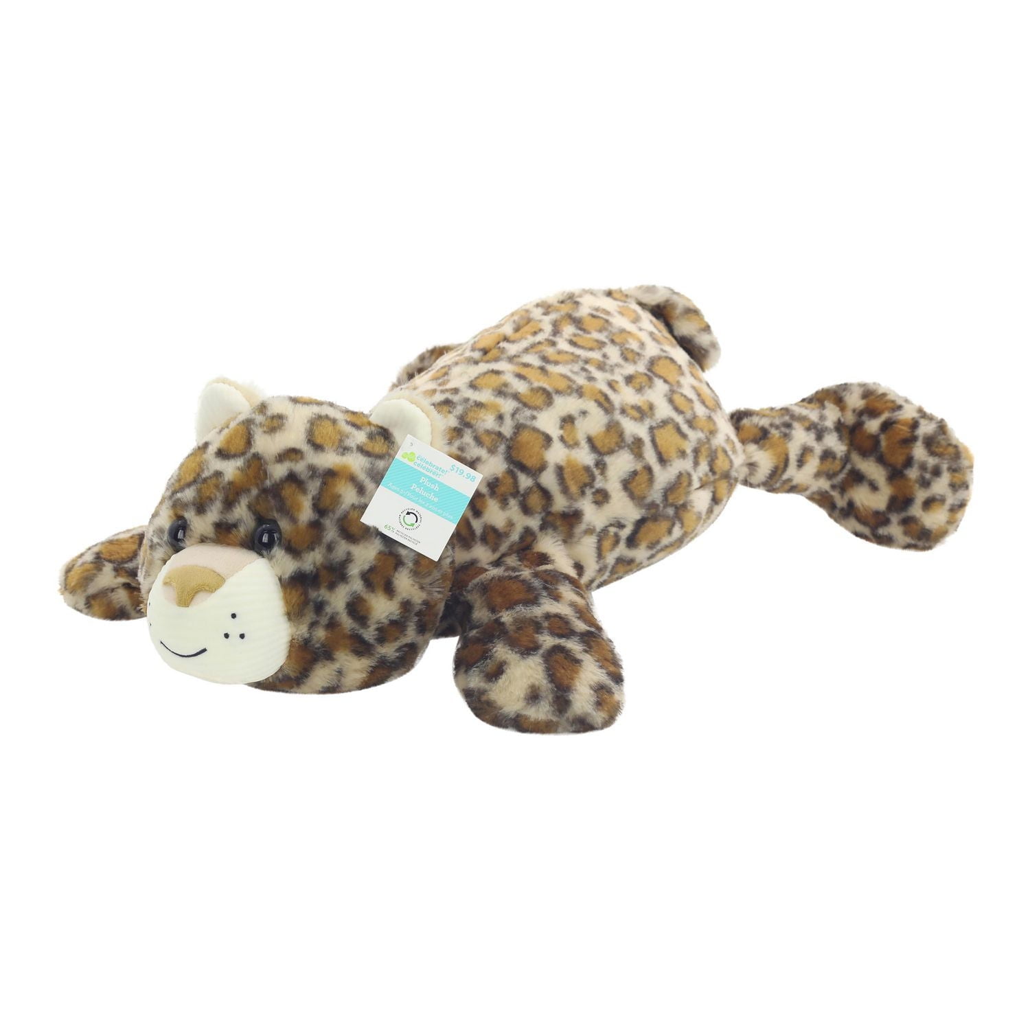 Way to Celebrate Floppy Leopard Plush - Large