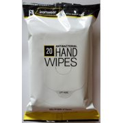 Ironwear 7960 Disposable antibacterial wipes Kills 99.99% of germs 20 wipes per