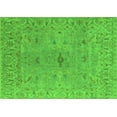 thumbnail image 1 of Ahgly Company Indoor Rectangle Oriental Green Industrial Area Rugs, 7' x 9', 1 of 4