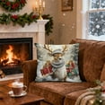 thumbnail image 4 of LmnLft Christmas Pillow Set, 45x45cm Sofa Cushion Set For Holiday Decor, Excluding Pillow Core, Decorative Throw Pillows With Festive Motifs For Living Room And Bedroom, 4 of 6