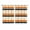 Mutli-Color, variant on Orange Blue Stripe Kitchen Curtains 72 Inch Length, Minimalist Farmhouse Stripes Grommet Top Bedroom Living Room Curtains, Light Filtering Cafe Curtain Drapes 2 Panels Set 104''x72''