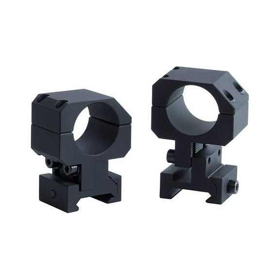 Monstrum Tactical Lockdown Series Adjustable Height Scope Rings | 1 inch Diameter