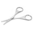 thumbnail image 4 of Nose Hair Scissors Stainless Steel Rounded Tip Scissors for Eyebrows Nose Moustache Beard(MJ-WB010 ), 4 of 5