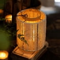 thumbnail image 4 of Portable Lantern Candle Holder Rope Paper Lantern, 4 of 10