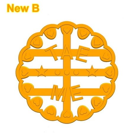 

Cookie Molds With Good Wishes Phrase Letters Press Stamp Embosser Cutter Fondant Mould Cake Baking M