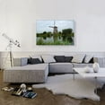 thumbnail image 2 of ARTCANVAS Netherlands, Windmill on a River Canvas Art Print - Size: 40" x 26" (0.75" Deep), 2 of 9