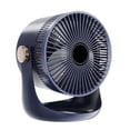 thumbnail image 3 of Bearachild Ventiladores eléctricos silenciosos Ventilador de circulación de aire USB Pared 180 ° Herramientas de enfriamiento ajustables para dormitorio Electrodomésticos Azul Bearachild HA063639-01B, 3 of 6