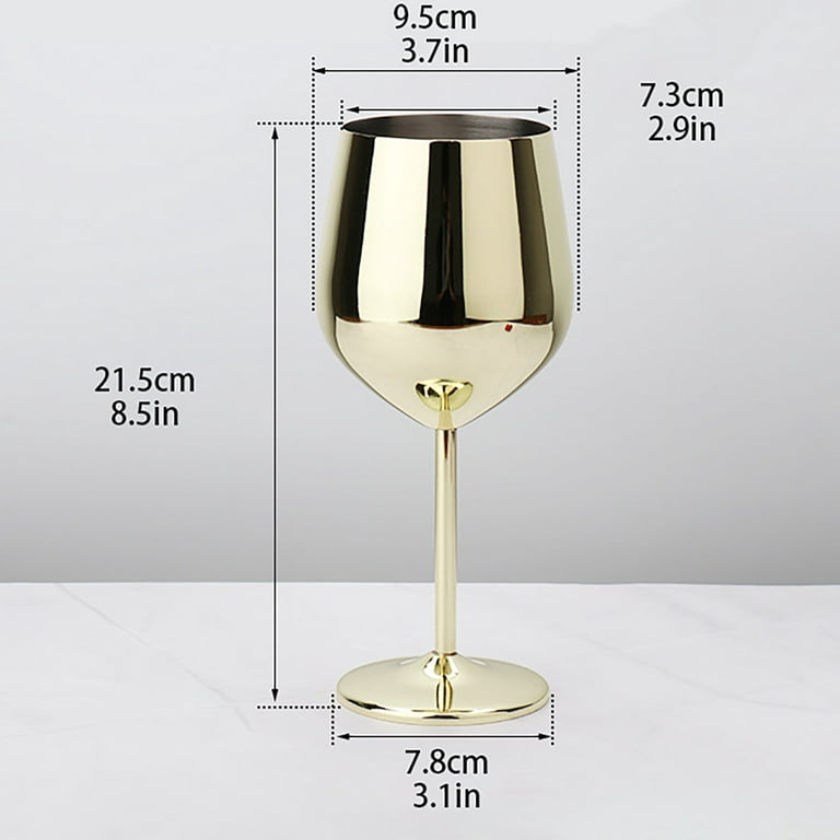 Luxury Goblet Wine Glass Custom Red Big Wine Glass Goblet Round