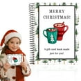 thumbnail image 3 of Christmas Gift Card Book, Spiral-Bound Merry Christmas Gift Card Booklet with DIY Pages, Holiday Greeting Gift Card Holder for Family, Friends & Colleagues, 5×7in, 3 of 6