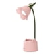 thumbnail image 1 of Lámpara de escritorio con forma de flor, protección ocular, LED, flexible, para mesita de noche Rosa, 1 of 9