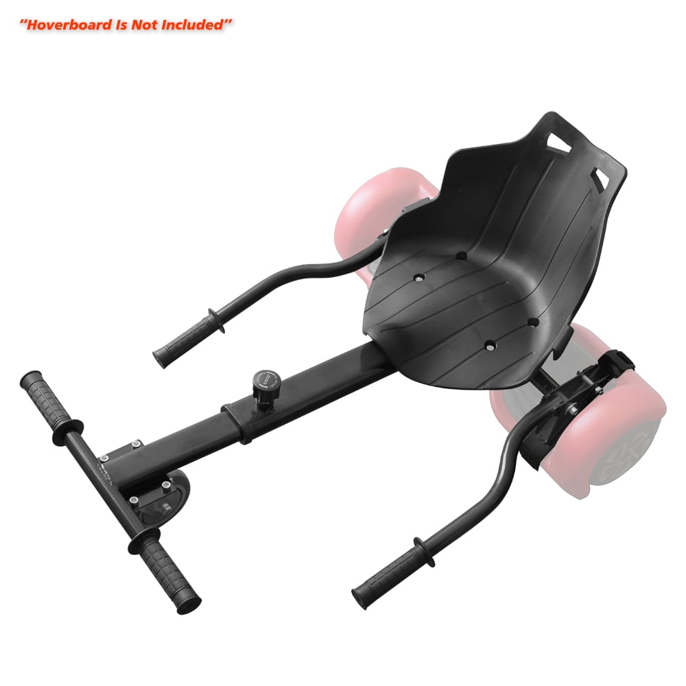 Black Seat fo HoverKart Stand Electric Balance Scooter Holder Hoverboard Go Cart