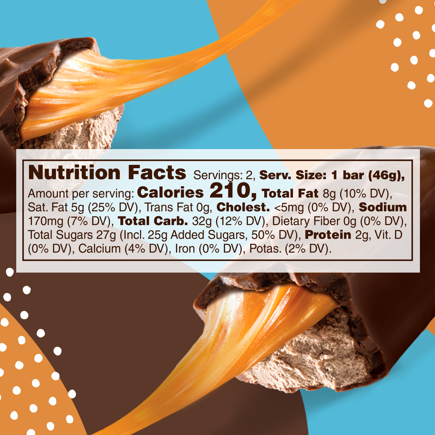 Milky Way Salted Caramel Chocolate Candy Bar, Share Size - 3.16 oz