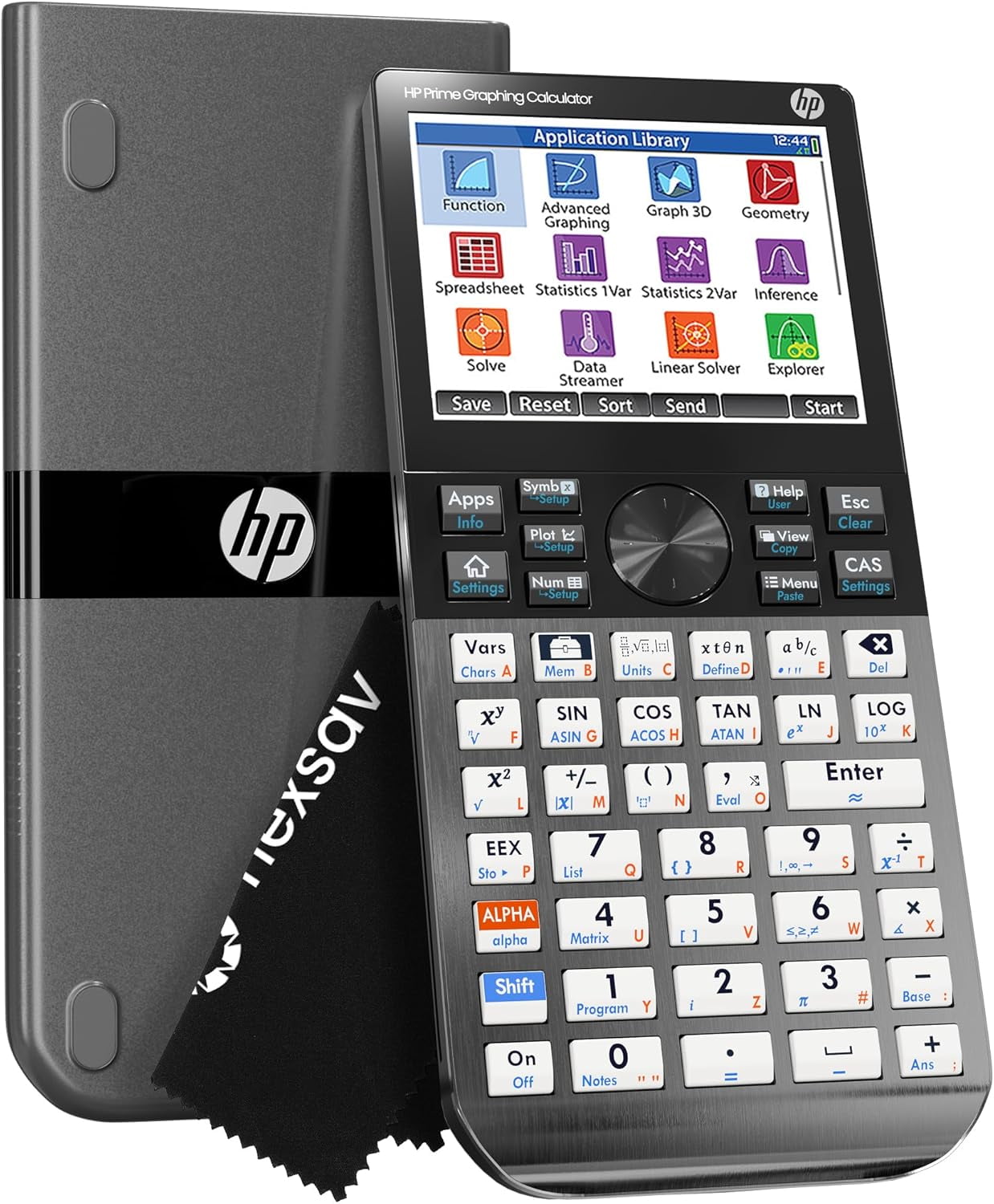 HP Prime Graphing Calculator, 3.5" Multi-Touch Color Display, CAS, Exam Approved SAT/AP/IB, Scientific Calculator, Programmable, 256MB
