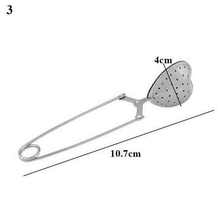 

Metal Tea Infuser Stainless Steel Loose Leaf Strainer Filter Herbal Spice UK