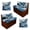 Blue Marble Ocean Wave, variant on SCRAWLGOD 6 Pcs RV Dinette Seat Covers Elastic Camper Couch Cushion Cover Pet Friendly Camper Interior Decor for Travel Trailer Motorhome, Bohemian Floral Dahlia
