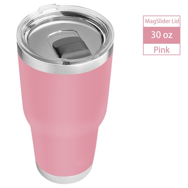 YETI Rambler Vaso de 30 oz, acero inoxidable, aislado al vacío con tapa MagSlider, azul acuífero