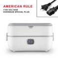 thumbnail image 1 of Yatlte Electric Lunch Box for Adults, Heated Lunch Box 110V Stainless Steel Heated Lunchbox For Adults, Portable 80W Food Warmer for Car and Home, 1 of 1