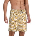 thumbnail image 2 of Sikiie Cute Shiba Mens Pajama Shorts, Lightweight Lounge Pant with Pockets Soft Sleep Pj Shorts for Men4X-Large, 2 of 6