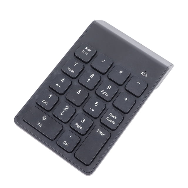 Number Pad, Number Pad Easy Connection Battery Powered 18 Keys for Accountancy
