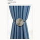 thumbnail image 3 of Billuyoard 2 piezas de cortina de metal Tieback Reemplazo Estilo simple Hogar Cocina Parasol Sujetador de fijación Hebilla gris Type3 NO3, 3 of 6