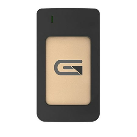 Glyph Atom RAID Gold, 2TB SSD, USB-C (3.1, Gen 2), USB 3.0, Compatible with Thunderbolt