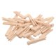 thumbnail image 4 of 100 pinzas de madera para la ropa: pinzas para la ropa, para manualidades y lavandería, pinzas rústicas de madera para la ropa, suministros para manualidades., 4 of 6