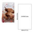 thumbnail image 3 of DefiDgd 2pcs 24x16inch Highland Cattle Kitchen Towels,Absorbent Dish Towels,Farmhouse Hand Towel for Kitchen Bathroom Decor Housewarming Gift(I), 3 of 6