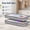 Gray-Soft-2pcs, variant on 3-Inch High Under Bed Storage Containers, Foldable Low Profile Bins with Lid & Zipper, Shallow Space Saver for Clothes, Toys, and Organizing, 2-Pack, Gray