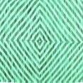 thumbnail image 1 of Ahgly Company Machine Washable Indoor Square Abstract Turquoise Blue Contemporary Area Rugs, 8' Square, 1 of 4