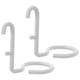 thumbnail image 1 of 2 ganchos para tablero perforado, colgador de llaves, gancho resistente, gancho multiusos, 1 of 7