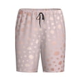 thumbnail image 6 of Daiia Rose Gold Abstract Spots 1 Mens Woven Stretch Pajama Short,Short Pajama Pants-XX-Large, 6 of 7