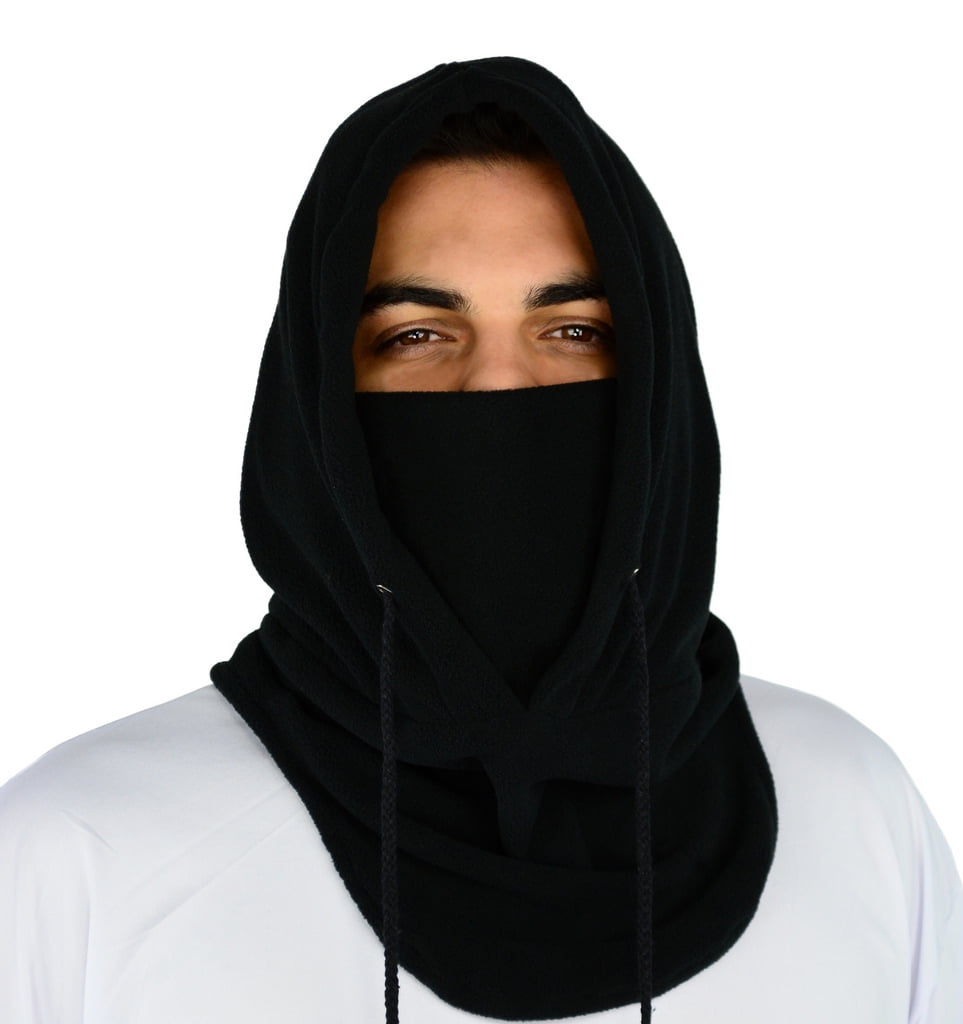 Mask - Face Masks - Cold Weather Gear By & Hash - Black CA4400 - Walmart.com