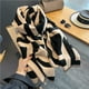 thumbnail image 2 of Pashmina gruesa de Cachemira para mujer, chal cálido de marca de lujo, 180x65cm, manta, Bufanda para el cuello, Echarpe, invierno, 2022 Fivean unisex, 2 of 2